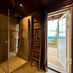 New Log With Sauna, Waxing Shed & Bench At *