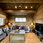 New Log With Sauna, Waxing Shed & Bench At Sjusjøen