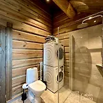 New Log With Sauna, Waxing Shed & Bench At بيت للعطل