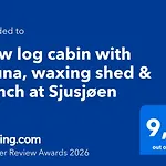 New Log With Sauna, Waxing Shed & Bench At بيت للعطل *