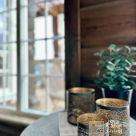 펜션 New Log With Sauna, Waxing Shed & Bench At