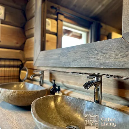 New Log With Sauna, Waxing Shed & Bench At Sjusjøen