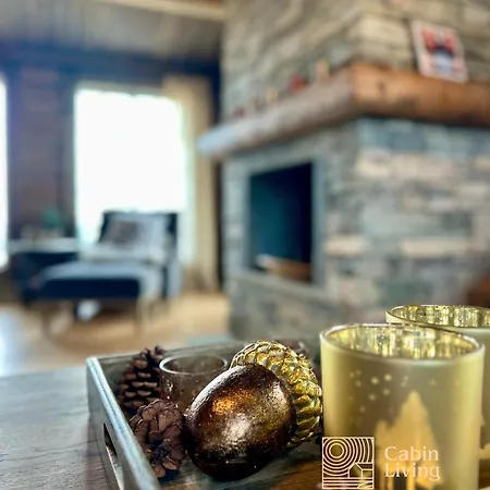 New Log With Sauna, Waxing Shed & Bench At *