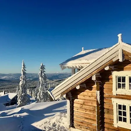 Feriehus New Log With Sauna, Waxing Shed & Bench At *