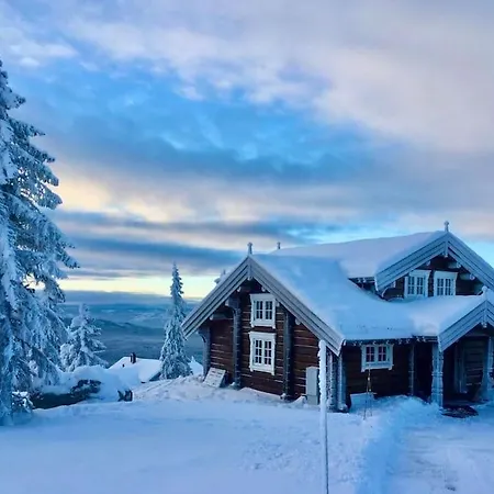 New Log With Sauna, Waxing Shed & Bench At Feriehus