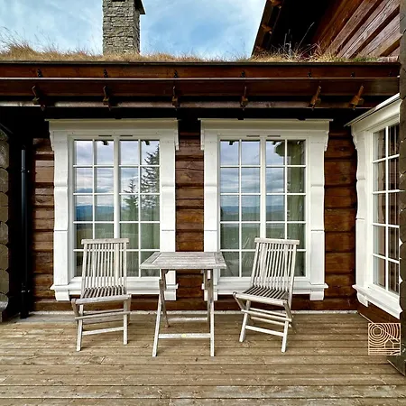 New Log With Sauna, Waxing Shed & Bench At Feriehus *