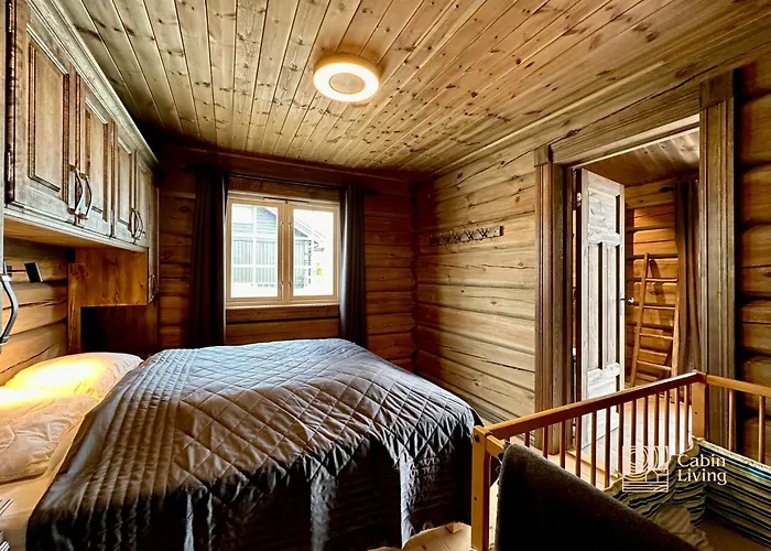 New Log With Sauna, Waxing Shed & Bench At Feriehus